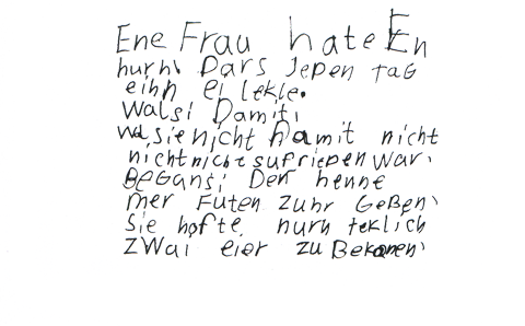 Legasthenietext 1